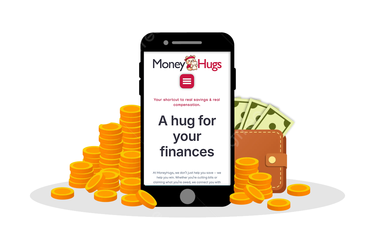 Money Hugs Hero Image